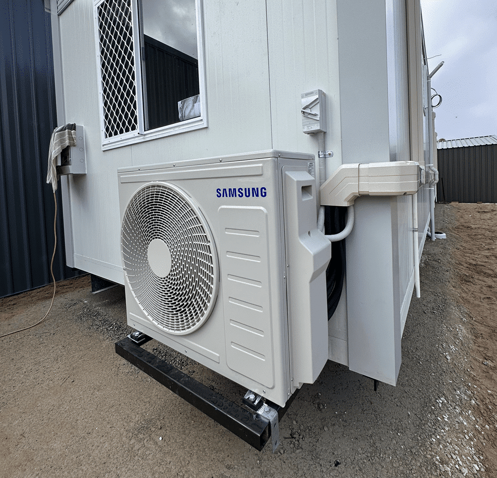 Outdoor Air Conditioning Installed by Perth Technician