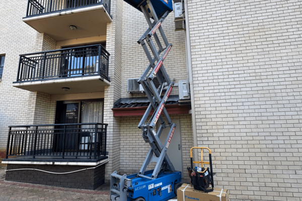 Outdoor Air Conditioning Compressor Installed by Perth Technician