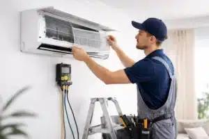 split system aircon service