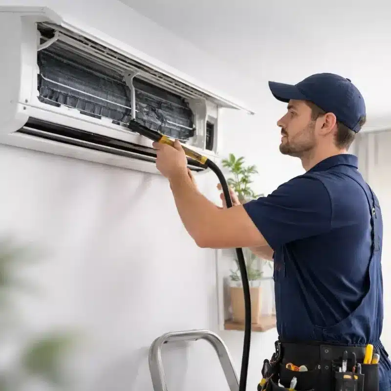 split system aircon service